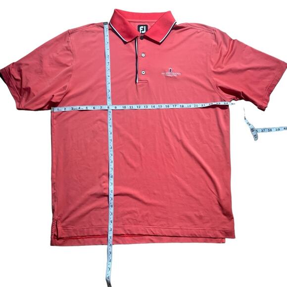 FootJoy Red Polo size Extra Large - Picture 3 of 9